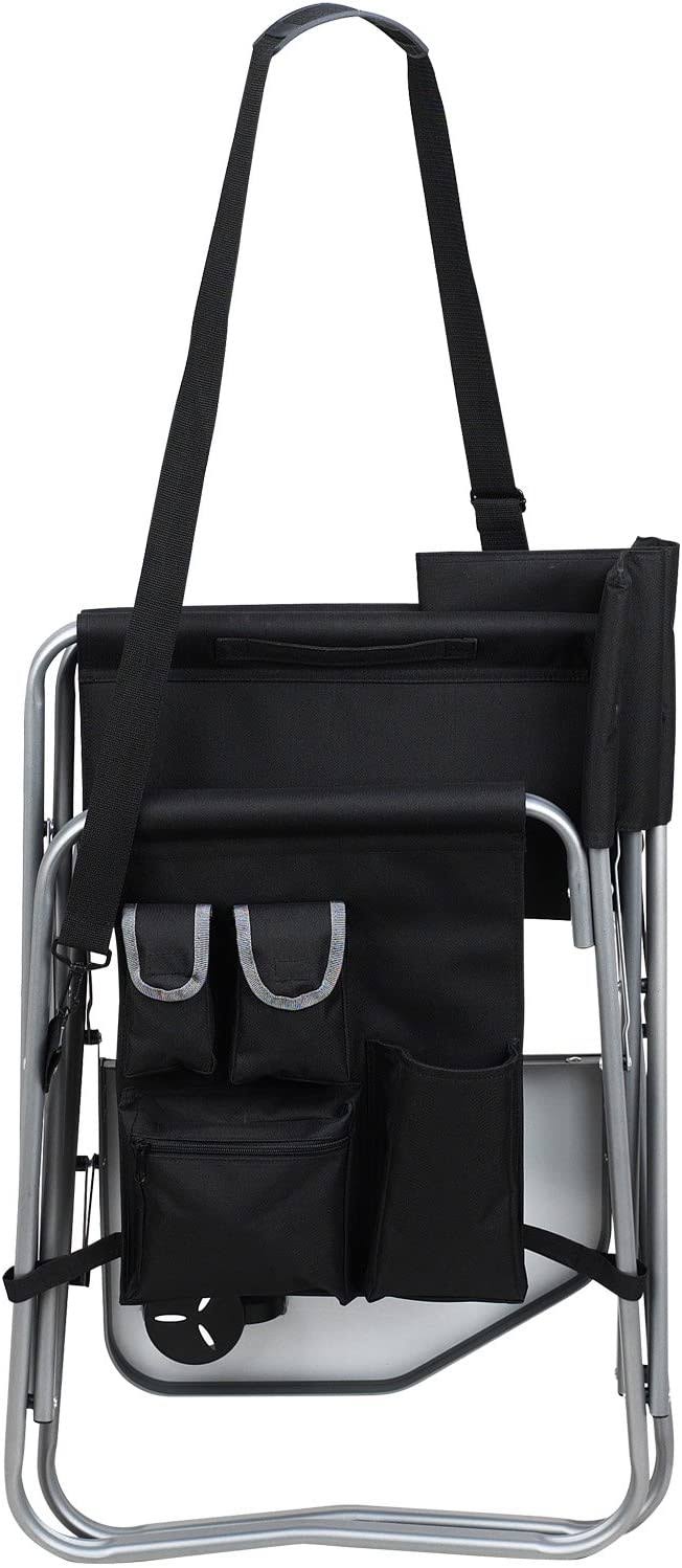 Folding Camping Chair with Table and Cooler L5705