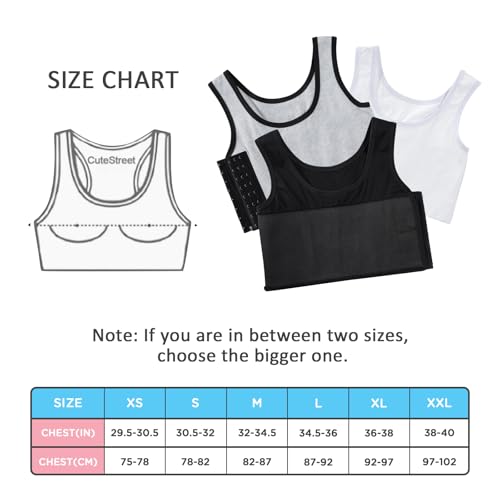 Adjustable Compression Chest Binder Tank Top U5484