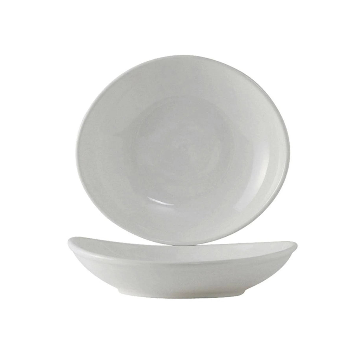 30 oz Oval Bowl White Case of 12 Q305