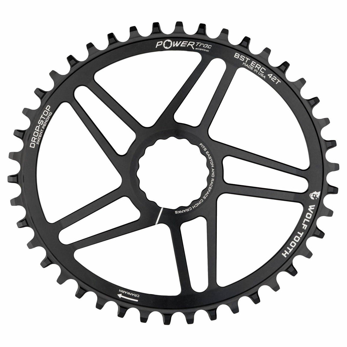 40T Elliptical Direct Mount Chainring P829