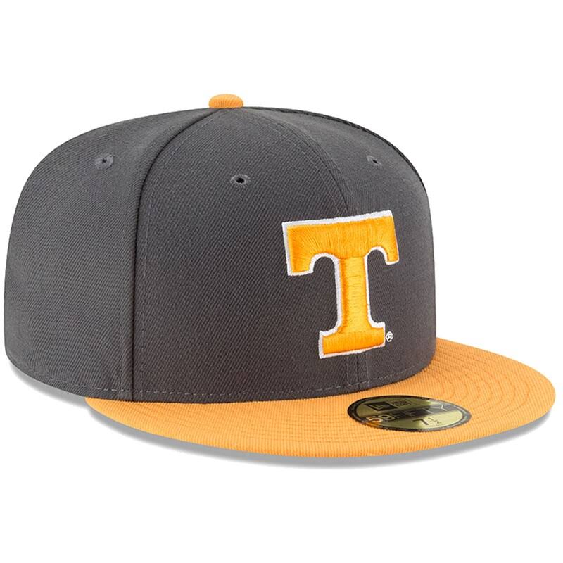 Gray Tennessee Volunteers Fitted Hat B578864
