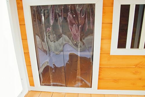 Brown Weatherproof Wooden Dog House D71069