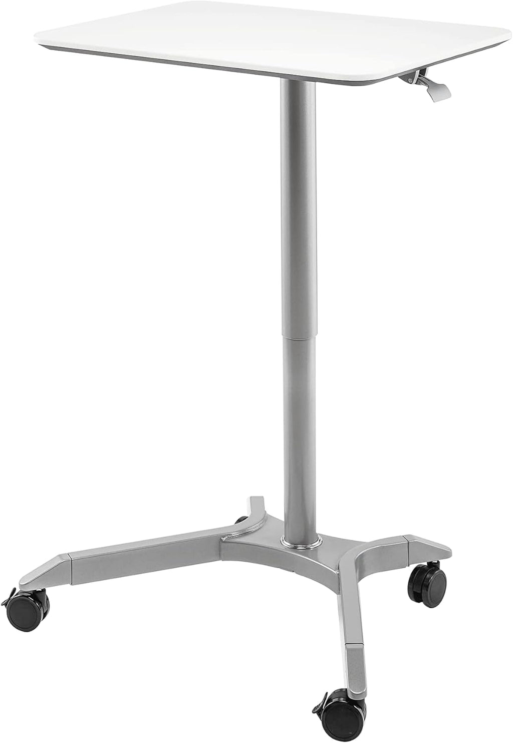 Mobile Rolling Height Adjustable Laptop Workstation Desk with Wheels E101