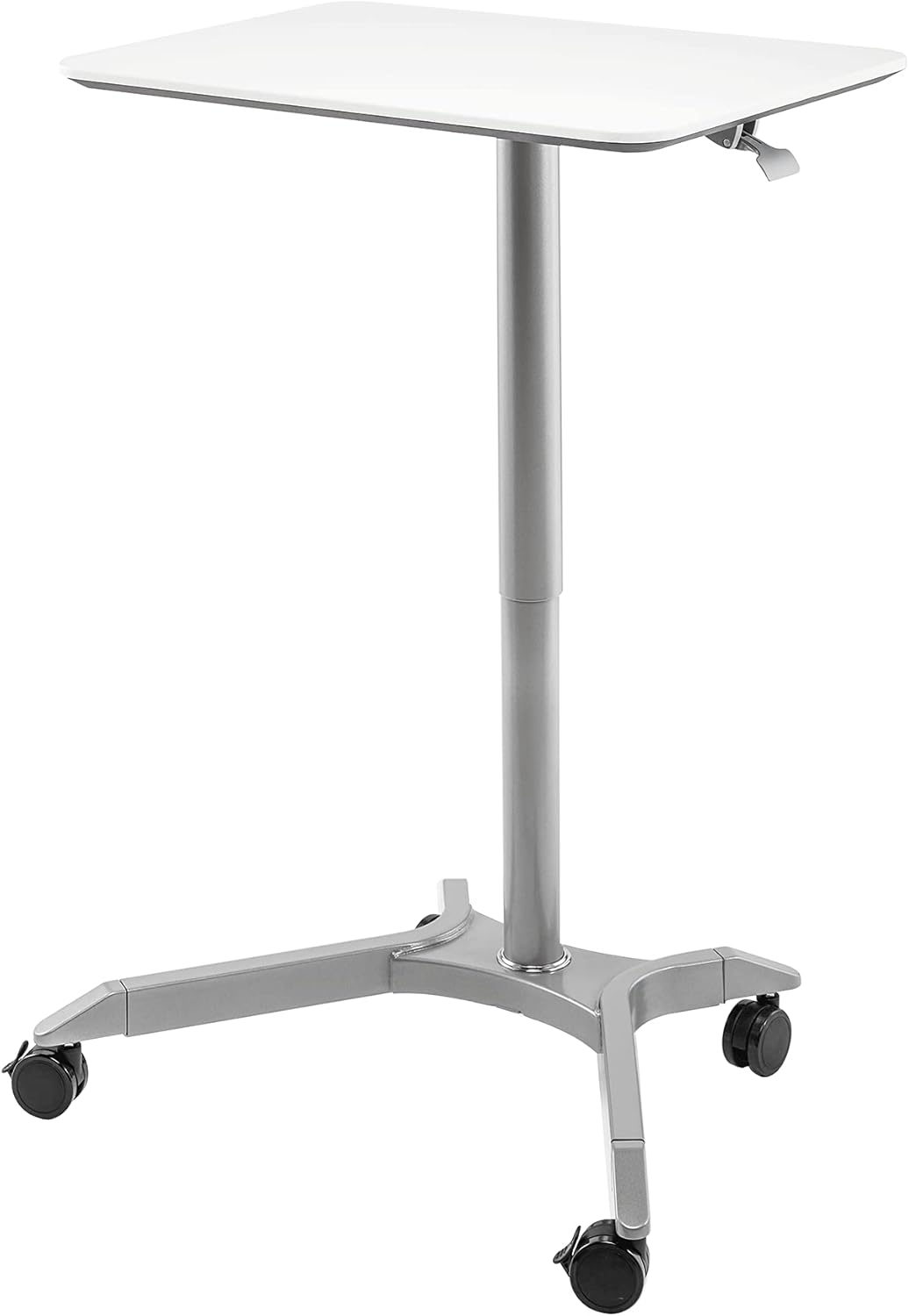 Mobile Rolling Height Adjustable Laptop Workstation Desk with Wheels E101