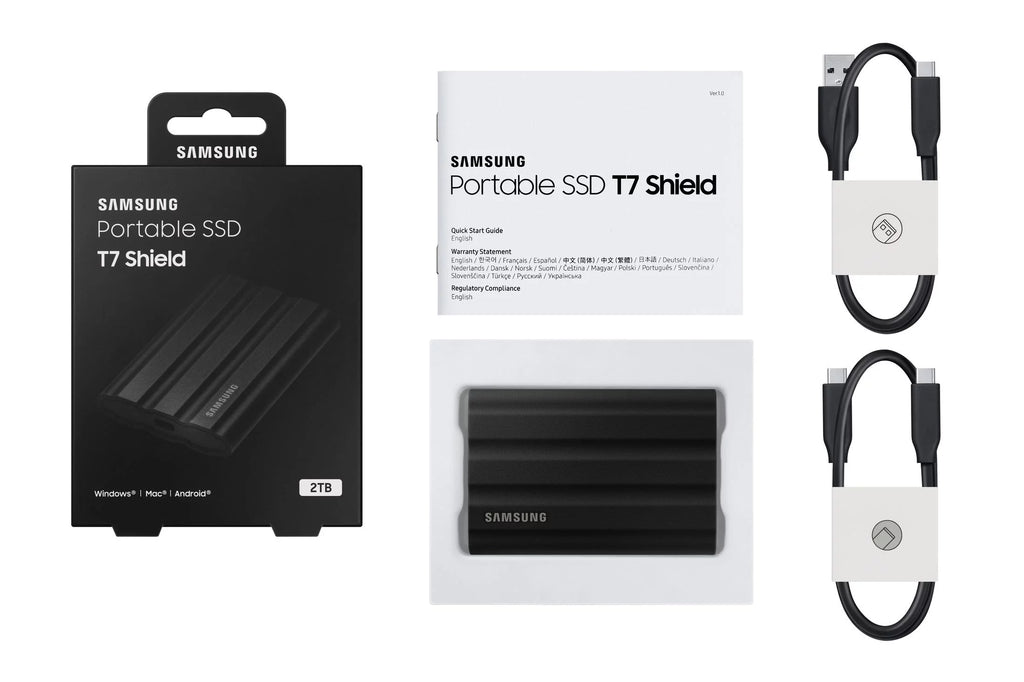 2TB Portable Encrypted SSD - Black L82427