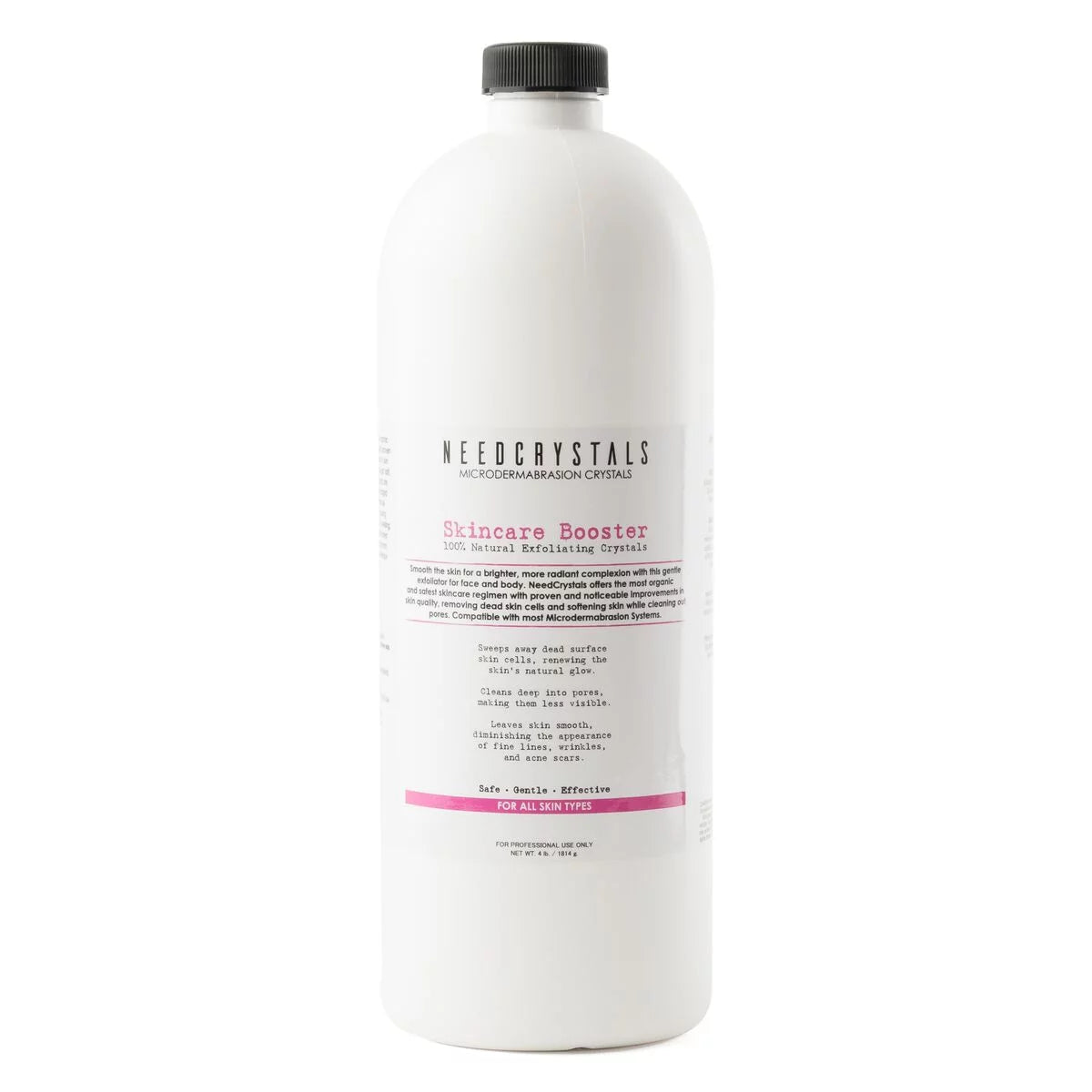 Microdermabrasion Crystals, All-Natural Skin Face Exfoliator (4 lb, 120 Grit) H905879