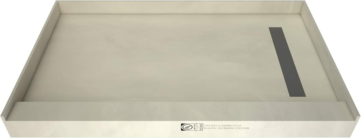 Brushed Nickel Trench Shower Pan N2883