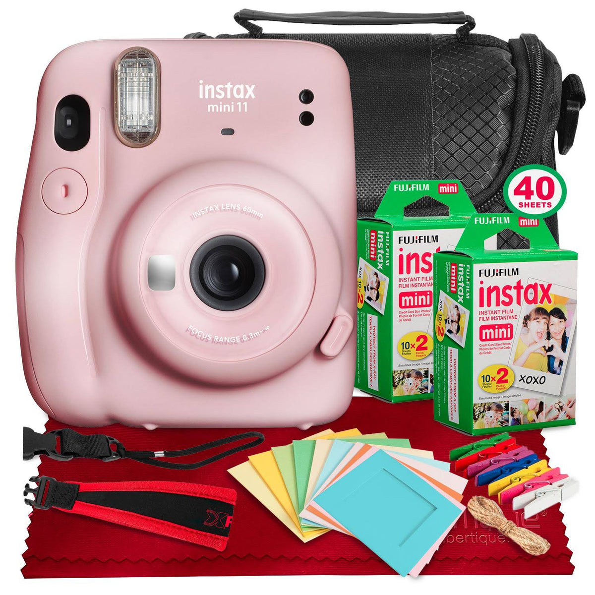 Blush Pink Instant Film Camera D27321