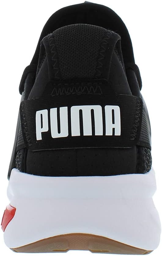 Mens Softride Enzo Evo Knit Shoes, Size: 9.5 M US, Color: Puma Black/Castlerock/High Risk Red I140427