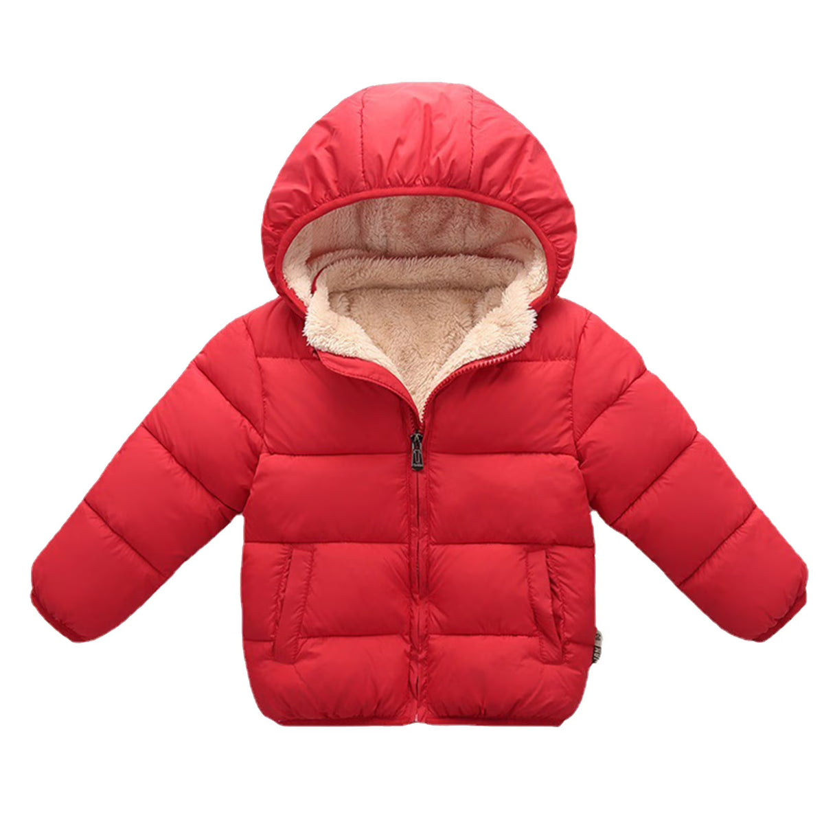 Solid Winter Hooded Jacket Q963