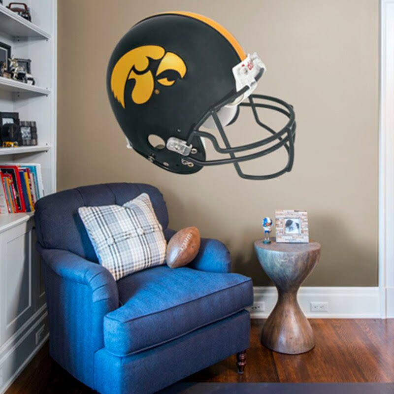 Removable Helmet Wall Decal U90709