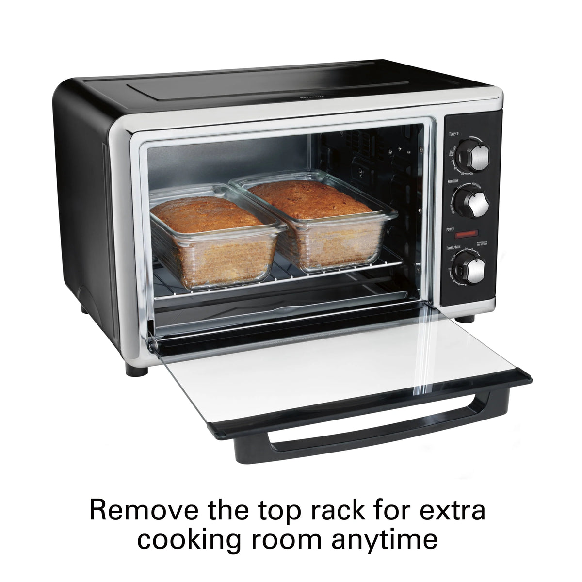 Countertop Oven with Convection and Rotisserie, Extra Large Capacity, Silver A975