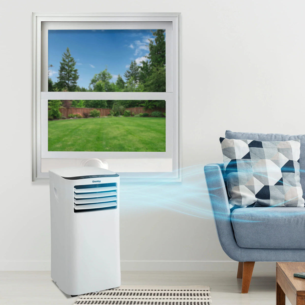 Portable Air Conditioner 9,000 BTH/h White Y951056