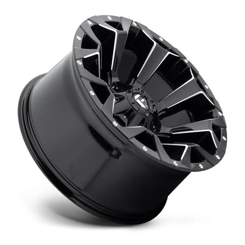 Gloss Black Milled Wheel F61392