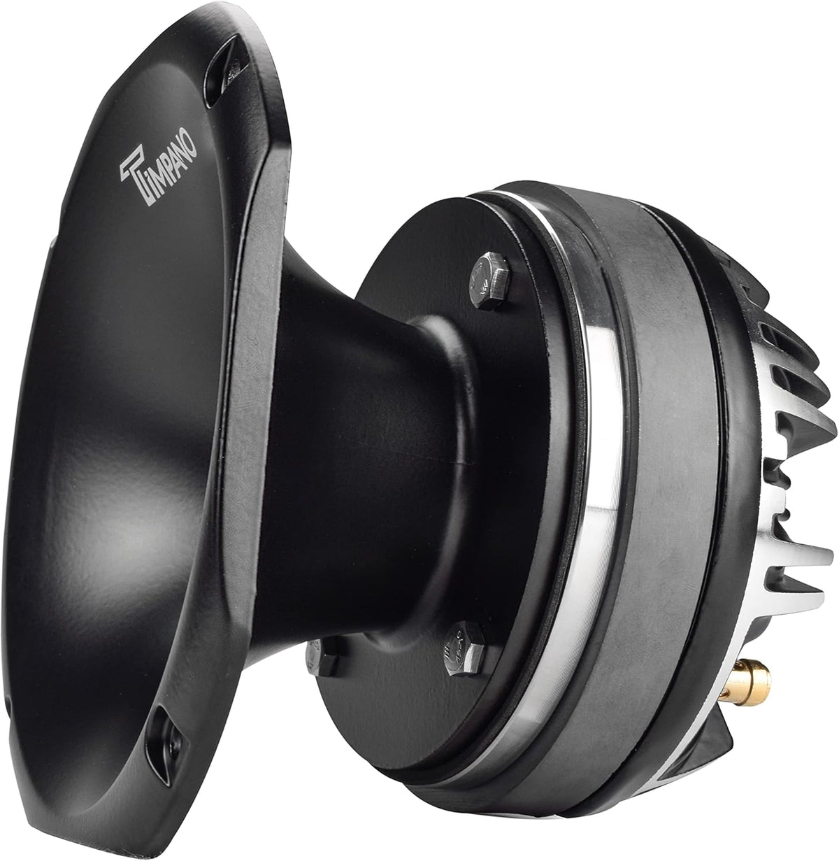 2" Exit Compression Driver Horn 8 Ohm 109 dB Aluminum Horn Ferrite Driver Pack of 2 O5474