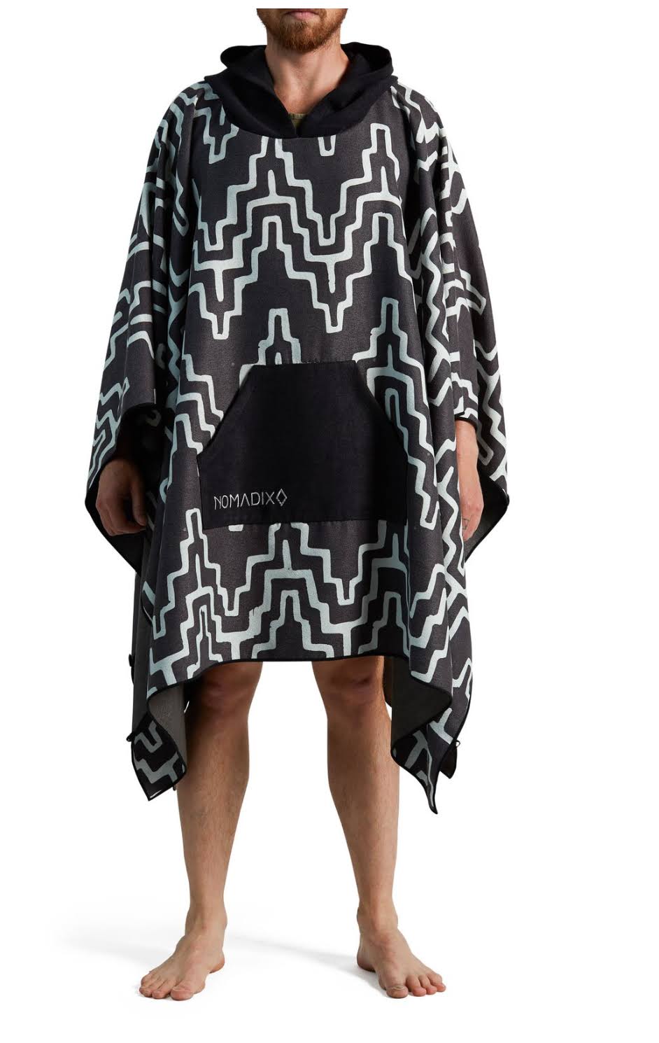 Teton Black Poncho Towel T31292