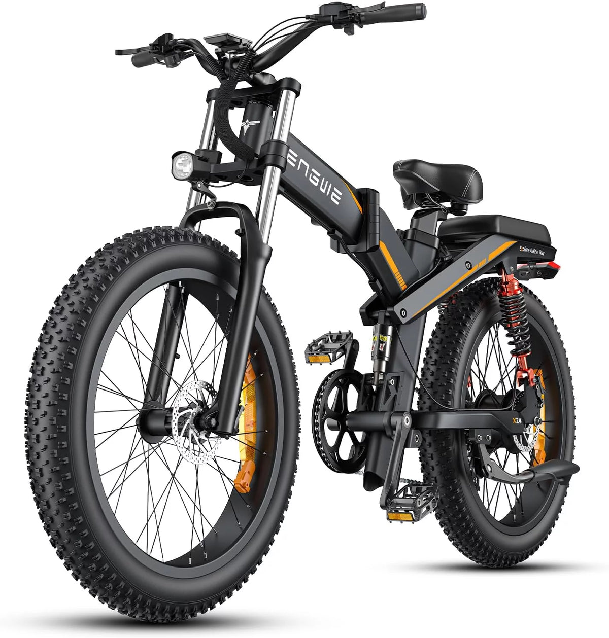 24'' Fat Tire 1000W Electric Bike X906754