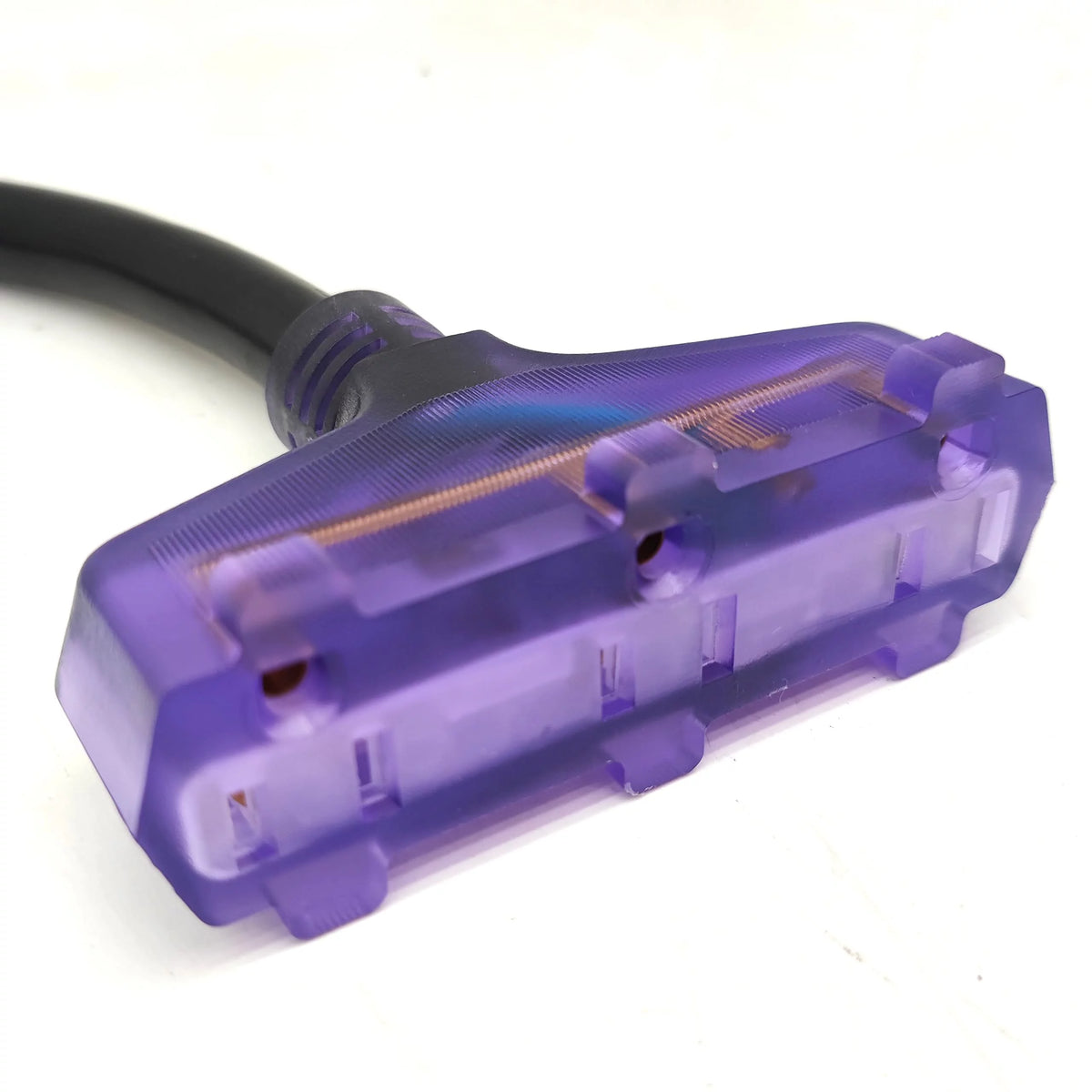 50 amp to 110v Adapter Cord NEMA 14-50P to 5-15R Tri Outlet 1.5FT H3410