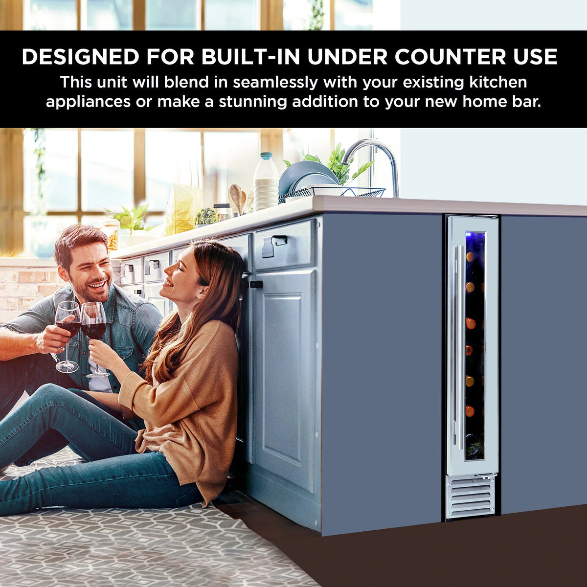 7 Bottle Slim Wine Cooler I6439
