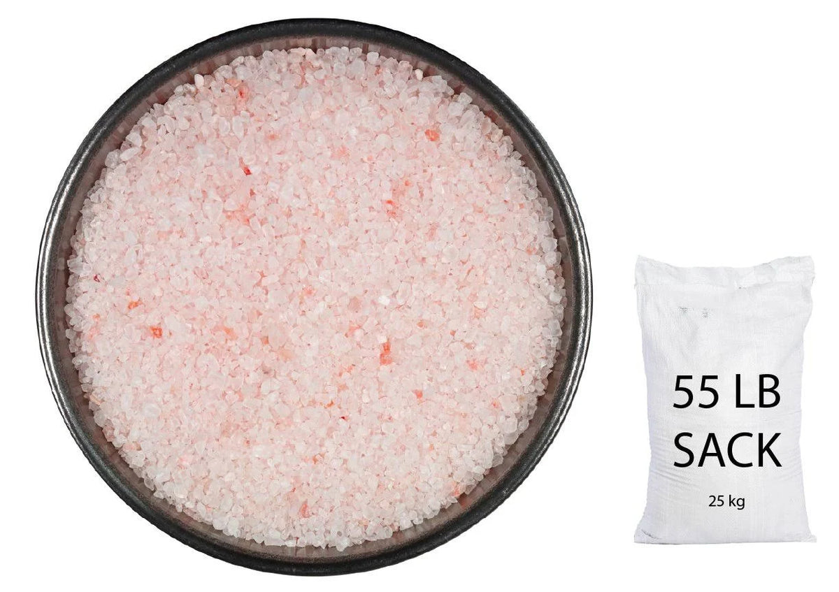 55 lb Himalayan Light Pink Salt Fine Grain V804