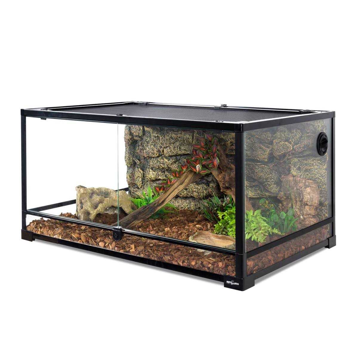 36 x 24 x 18 in. Reptile Glass Terrarium with Double Hinge Door A393