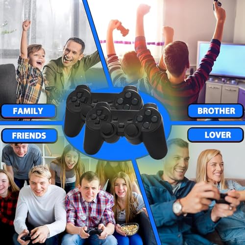 Wireless Retro Game Console Stick with 20000+ Games, 4K HDMI, 2 Controllers M41717