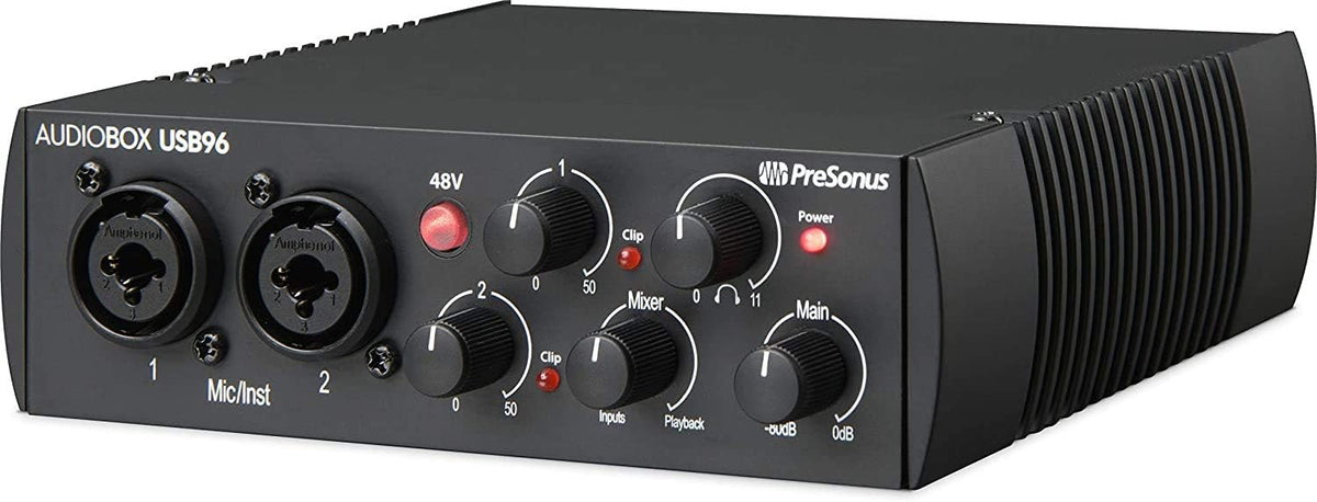 USB 96 AudioBox Recording Software V63673