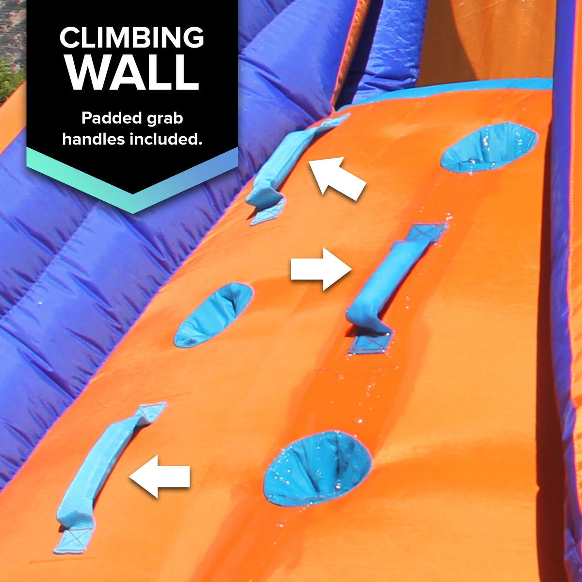 13.8' Inflatable Water Slide with Heavy Duty Blower C50760