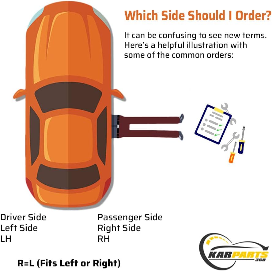 Driver Side Halogen Headlight for Toyota Camry 1995 1996 Pack of 2 S25932