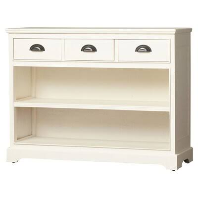Seashell White Standard Bookcase N5505
