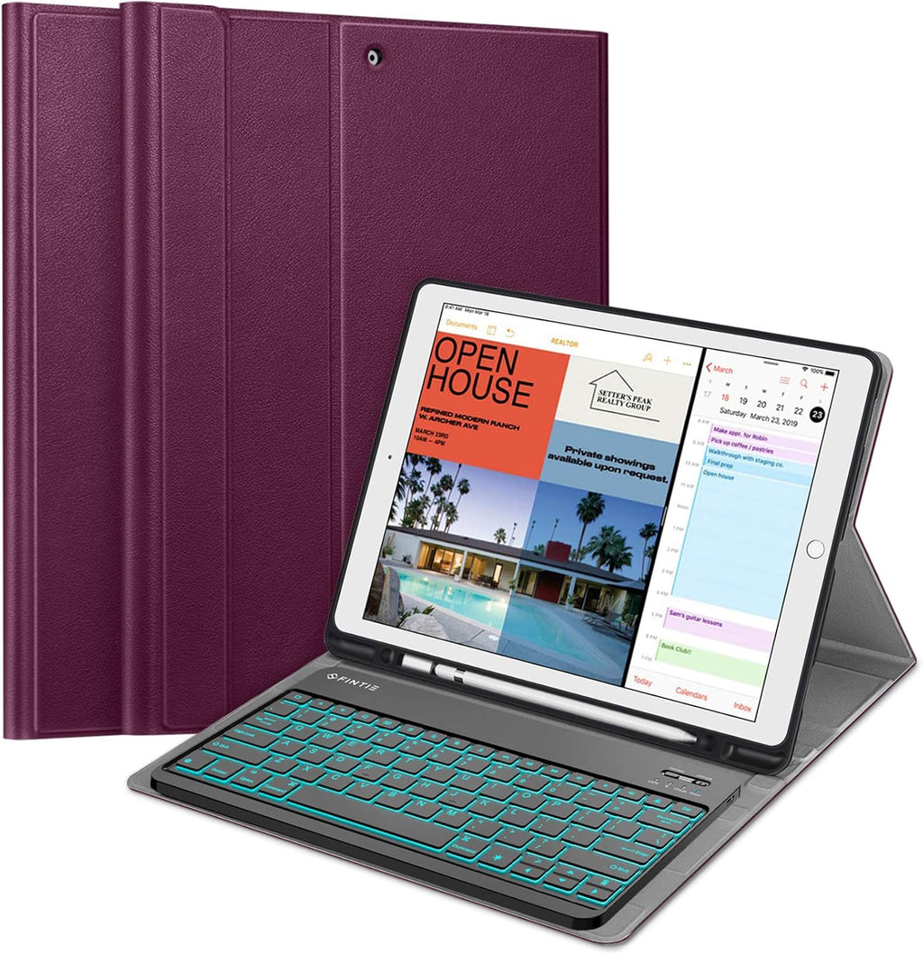 Black Bluetooth Keyboard Case for iPad Pro 12.9-inch P331