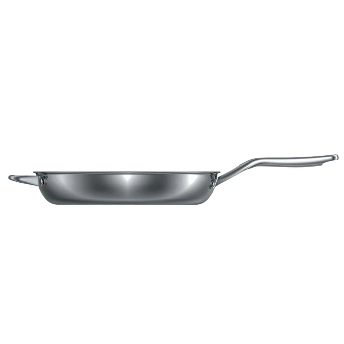 12" Nonstick Stainless Steel Skillet X96591