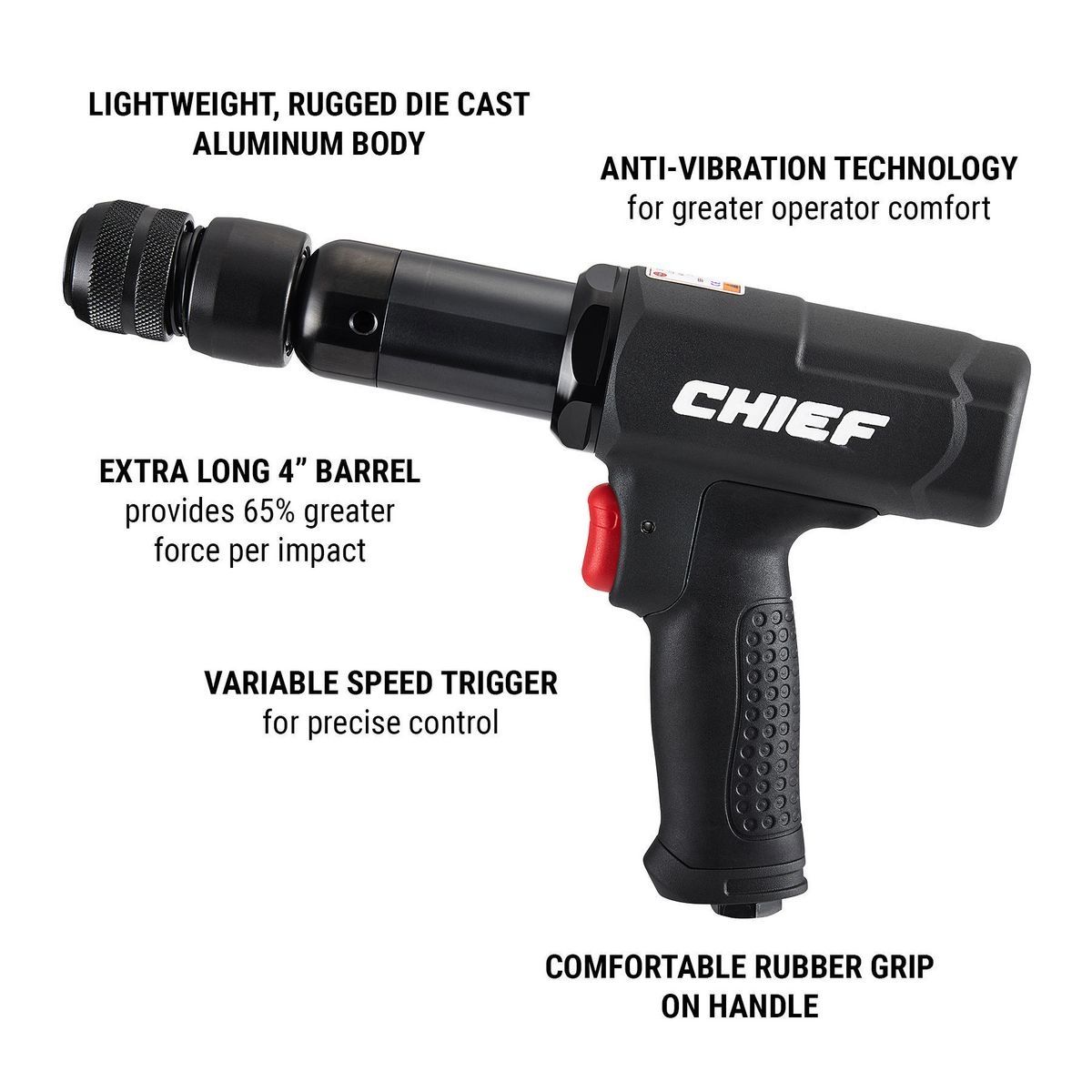 Long-Barrel Air Hammer U333