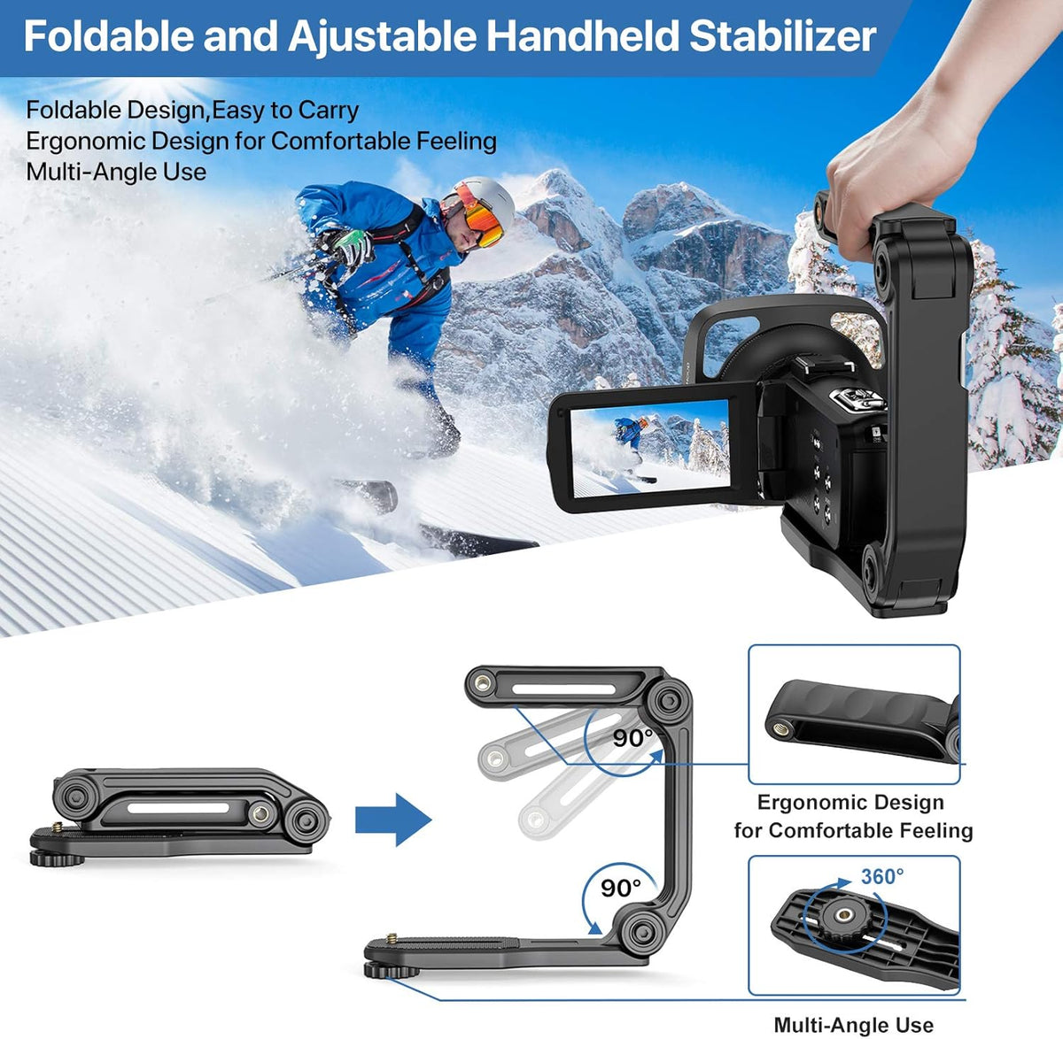 2.7K Ultra HD 36MP Vlogging Camera with Microphone Y3647
