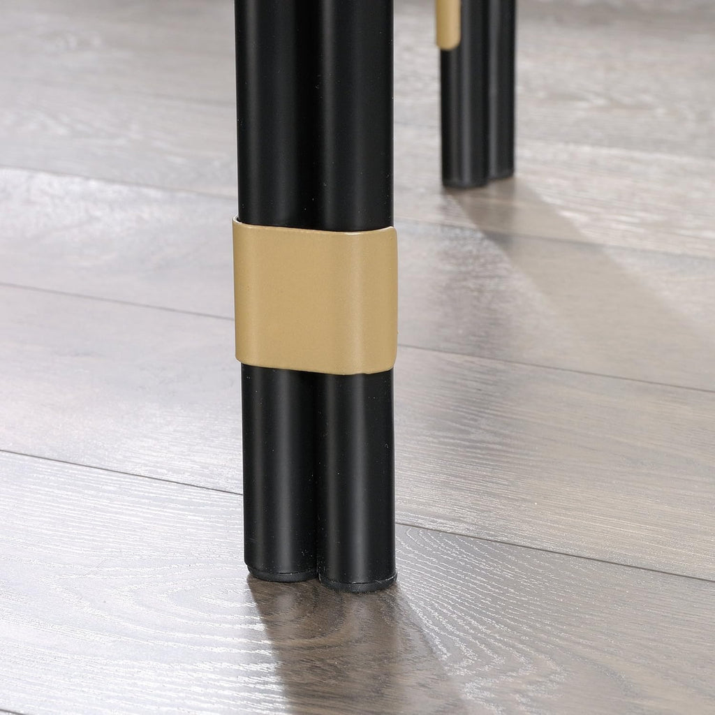 Triangular Side Table, Black finish Z6035