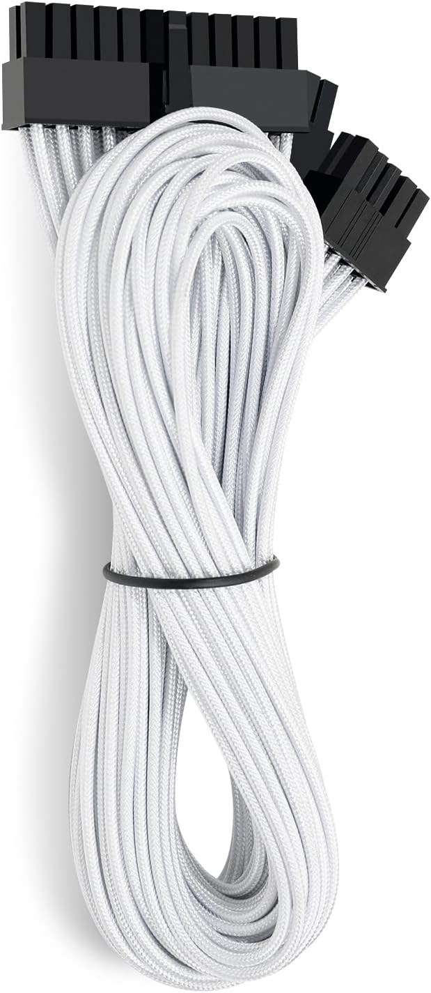 Mod White Sleeved Modular PSU Cable Set G436742