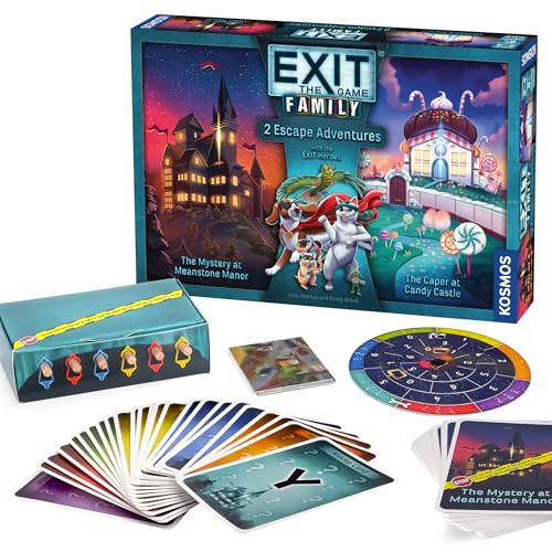 2-4 Players Co-Operative Escape Room Game C16023