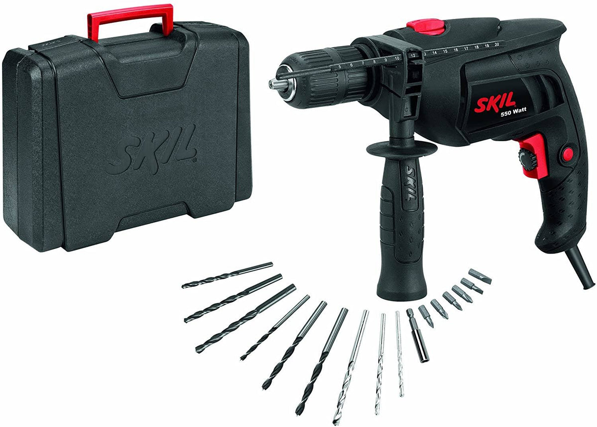 550 W Hammer Drill with Accessory Set L9024