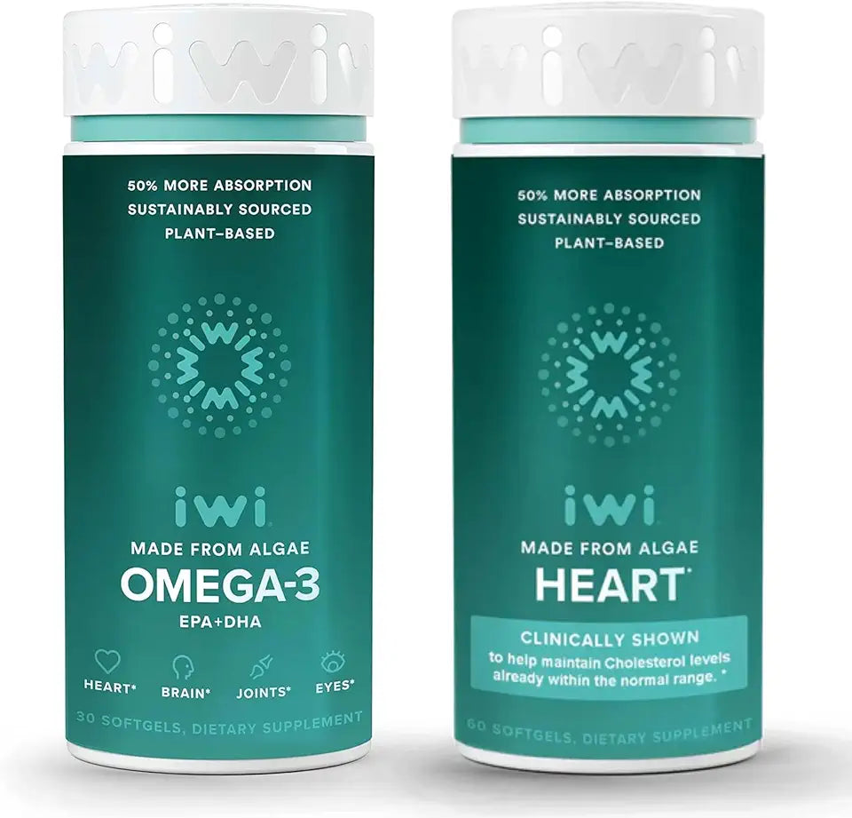 Vegan Plant-Based Algae Omega-3 Bundle S192938