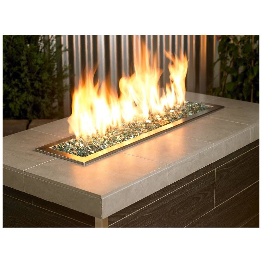 1/2x22 Evergreen Reflective Fire Glass 10 lb V2800