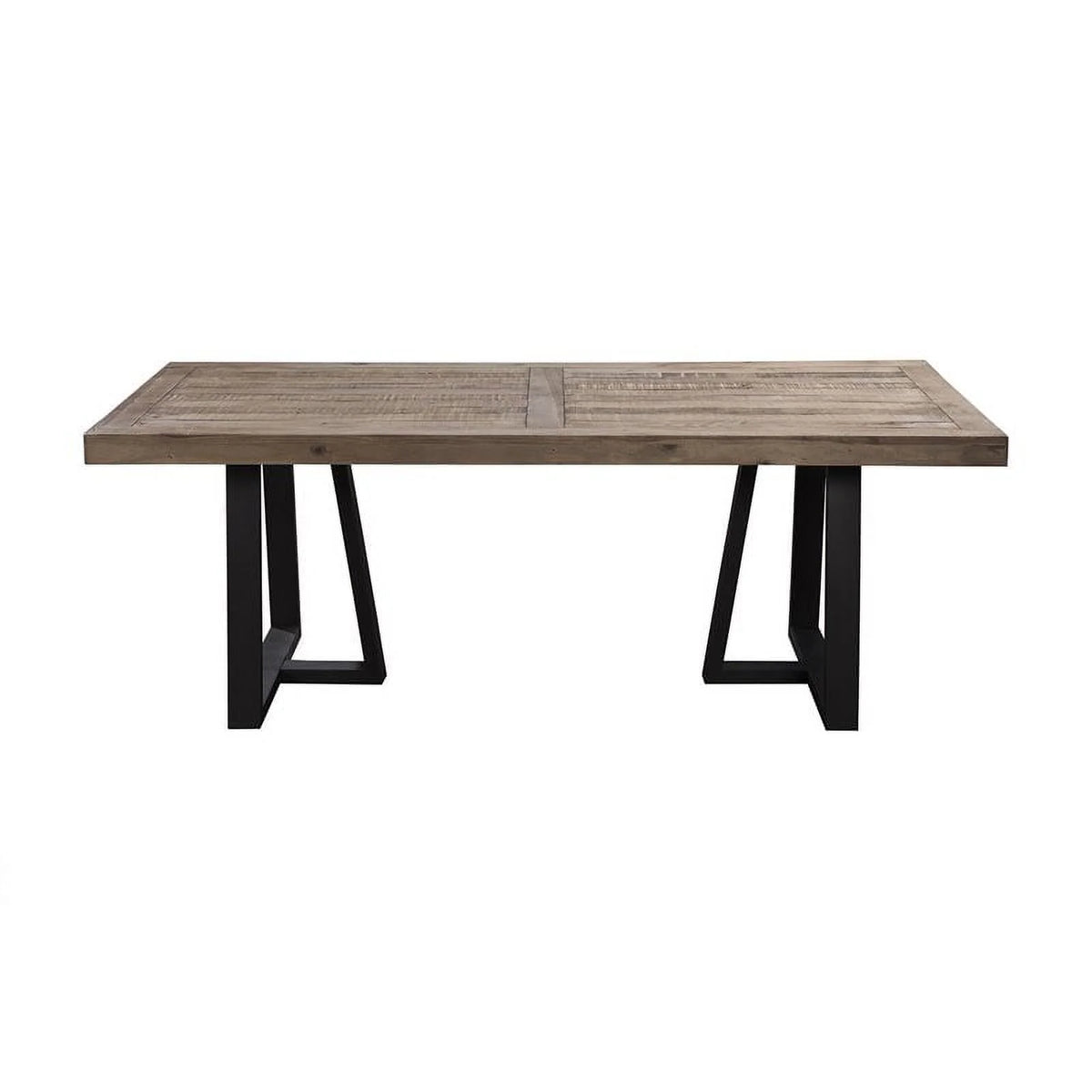 4 Piece Wood Dining Table Chairs & Bench Set F602692