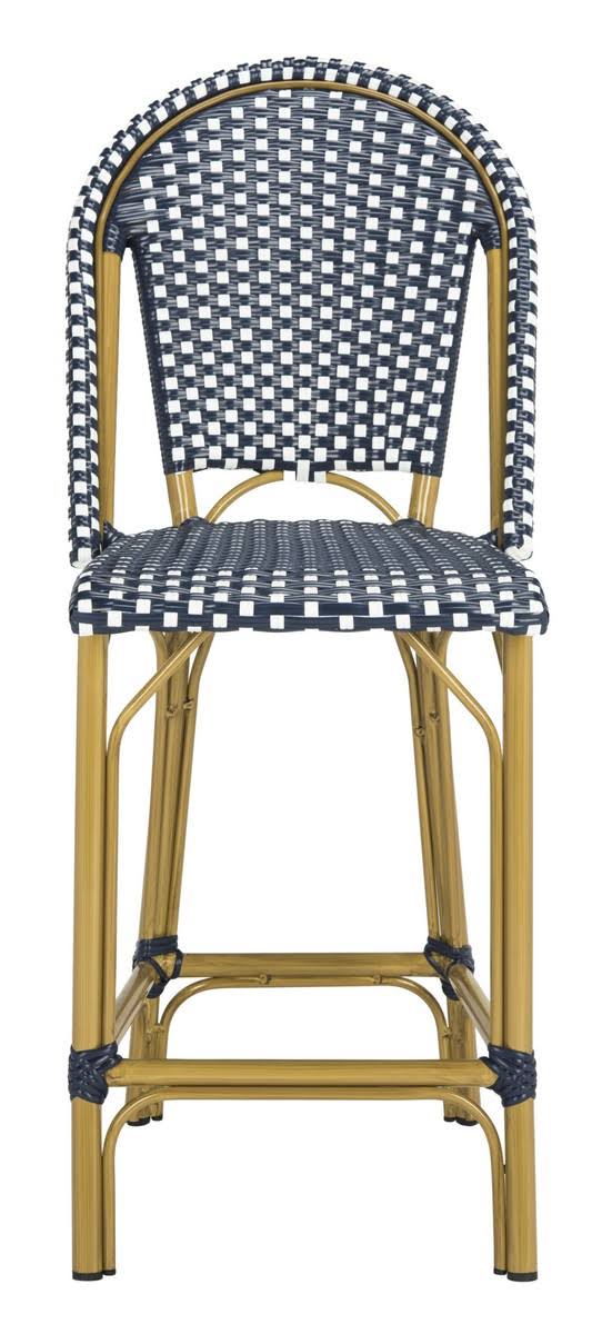 Navy White Stacking Counter Stool G470