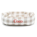 Checkered Cat and Dog Bed B60013