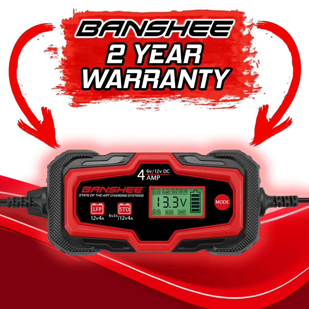 6-12V 6A Smart Car Battery Charger S415392