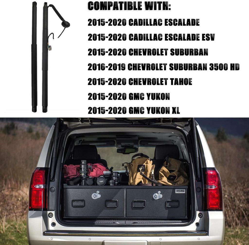 Pair Liftgate Power Lift Support Replacement for Chevy Suburban Tahoe GMC Yukon XL Cadillac Escalade ESV 2015-2019 U779