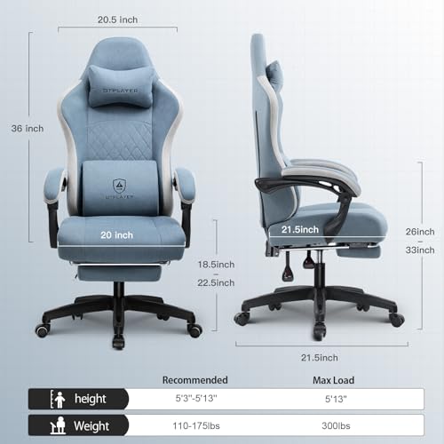 Gaming Chair with Footrest Q90366