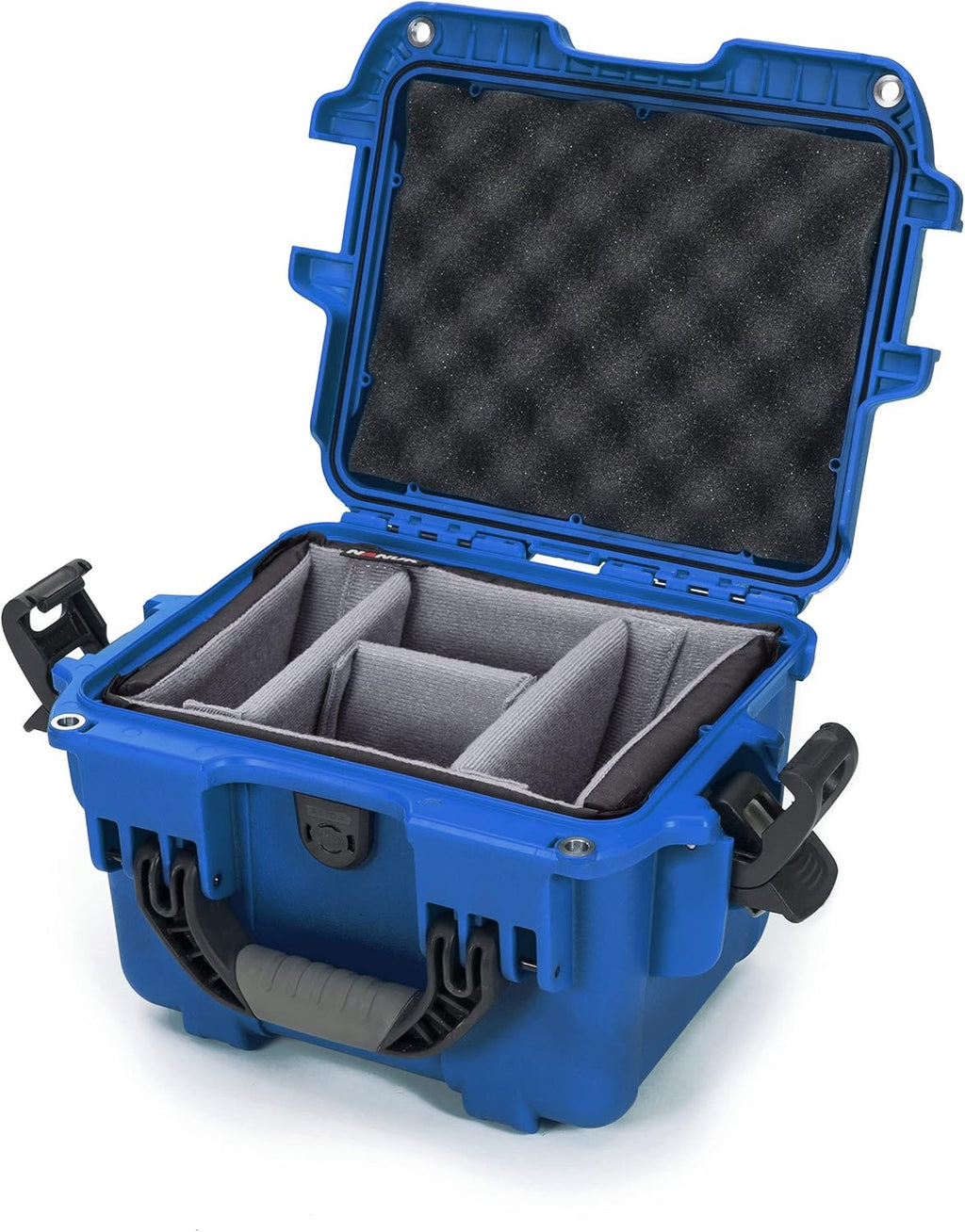 Blue Waterproof Hard Case with Foam Insert, Pack of 2 X490160