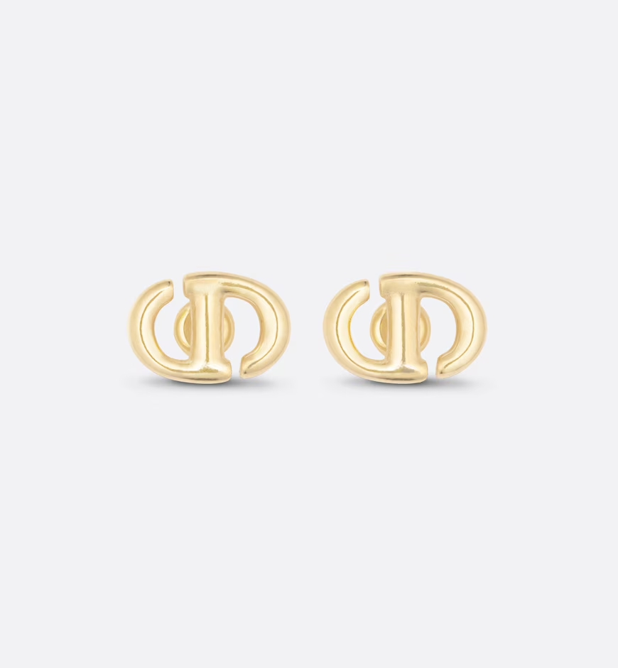 Navy Stud Earrings R151