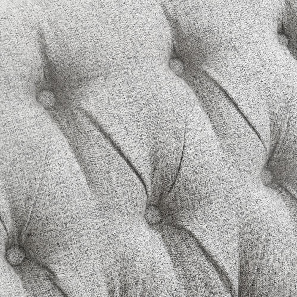 Gray Loveseat with Button Tufting S78465