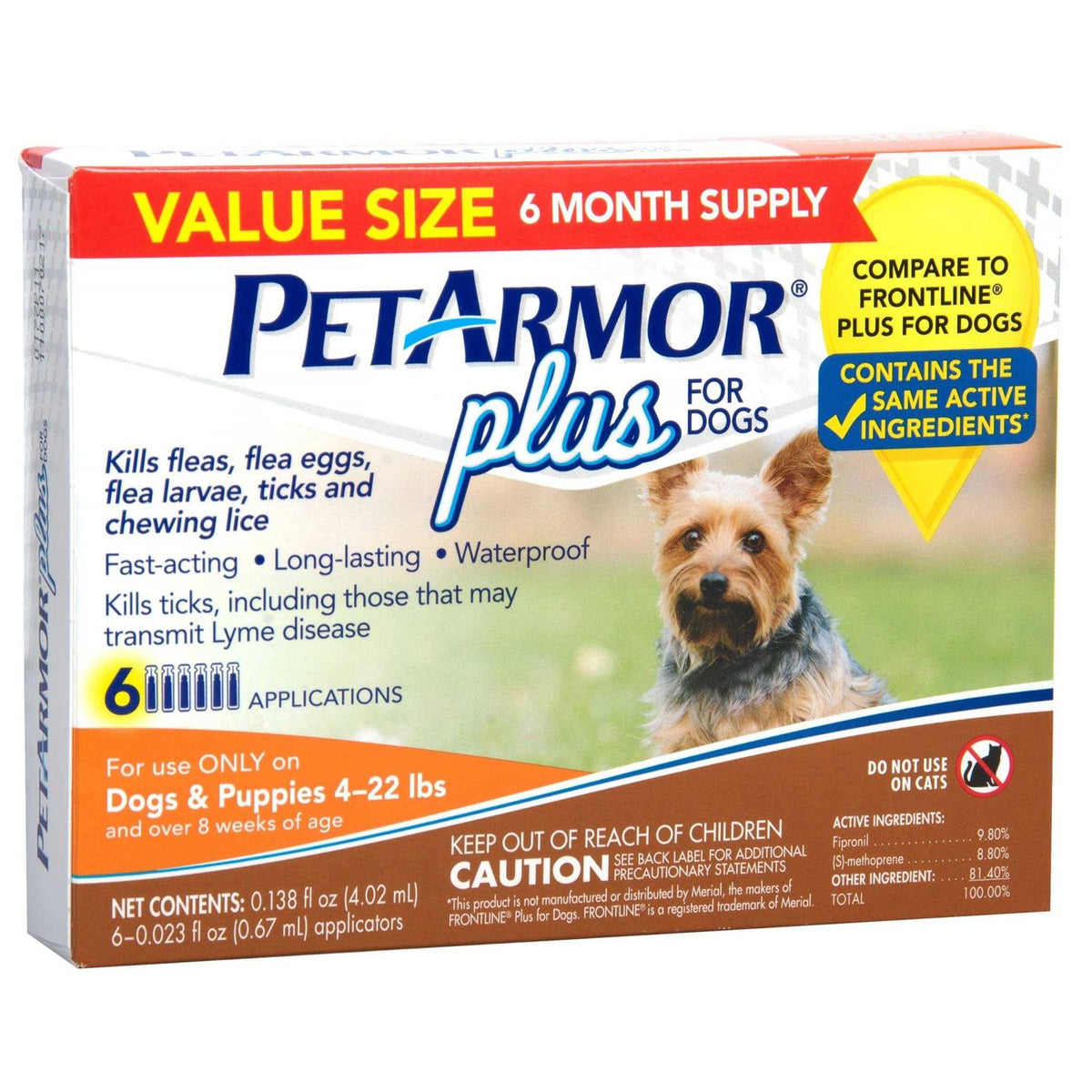 Flea and Tick Treatment for Small Dogs Q394
